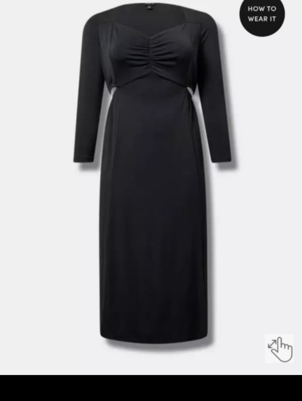 Torrid Maxi Studio Knit Dress